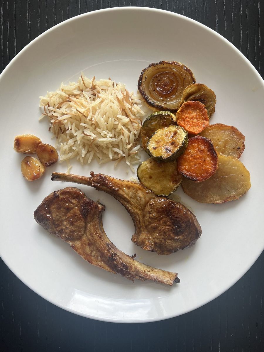 Бараньи ребрышки — ресторан Lion