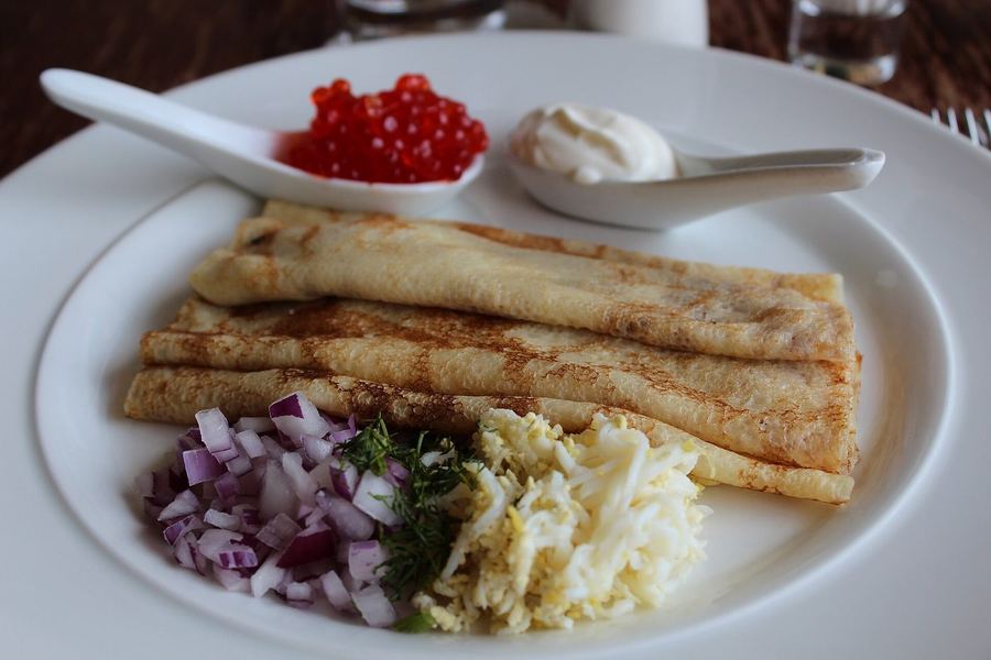 Блинчики с мясом — ресторан Lion
